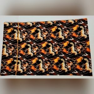 Western Wild Horse Queen Size Pillowcase Set